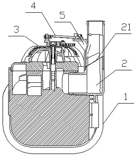 A gas meter movement