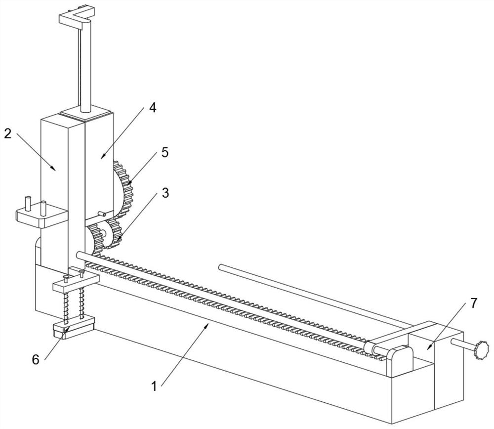 Seam coating device for wooden floor assembly based on whole wood home furnishing