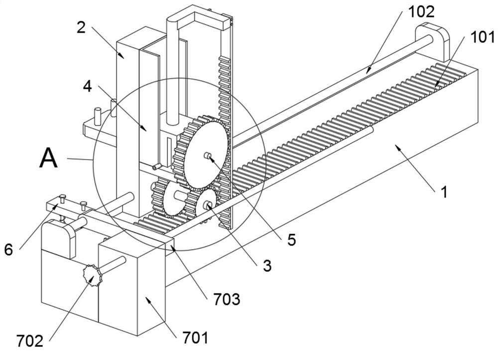 Seam coating device for wooden floor assembly based on whole wood home furnishing