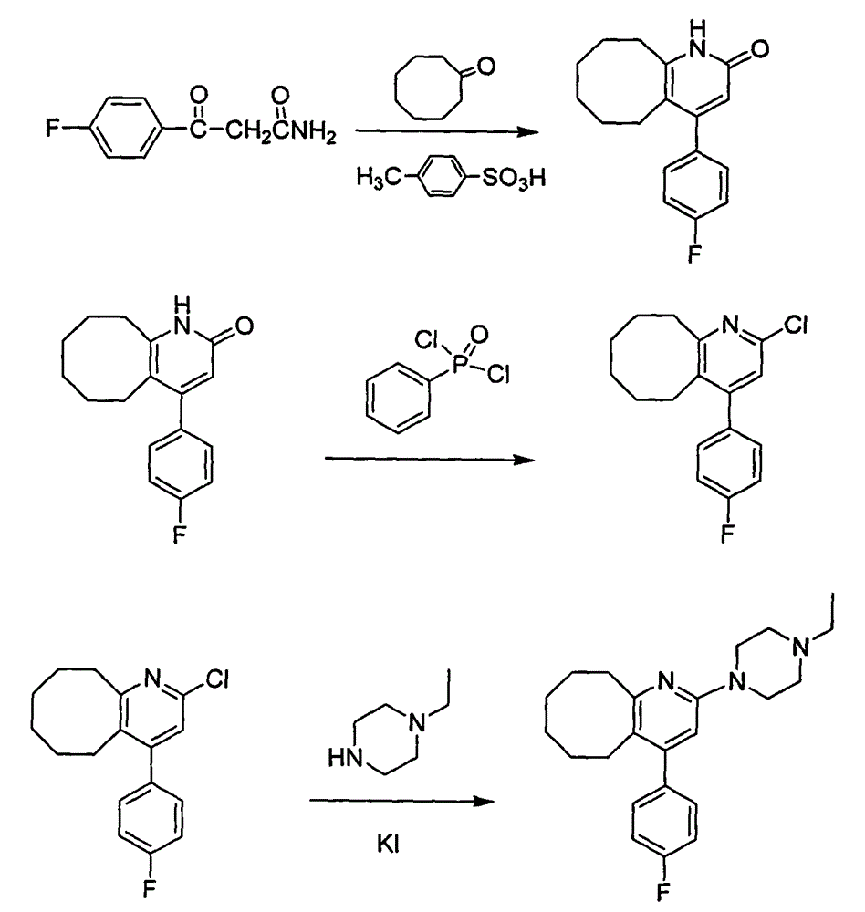 Method for preparing high-purity blonanserin