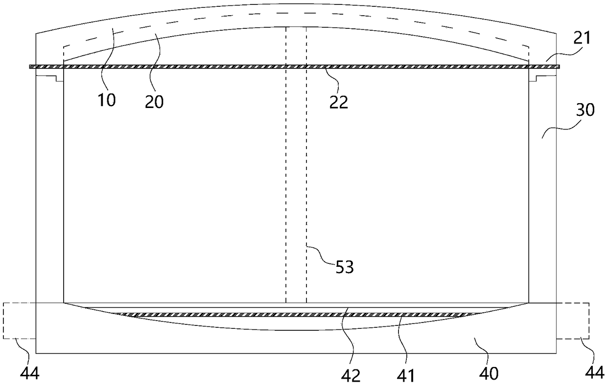 Large-span two-arch and two-cable subway station structure by open-cut method