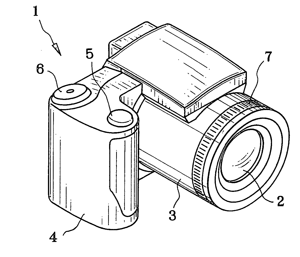 Manual focus device and autofocus camera