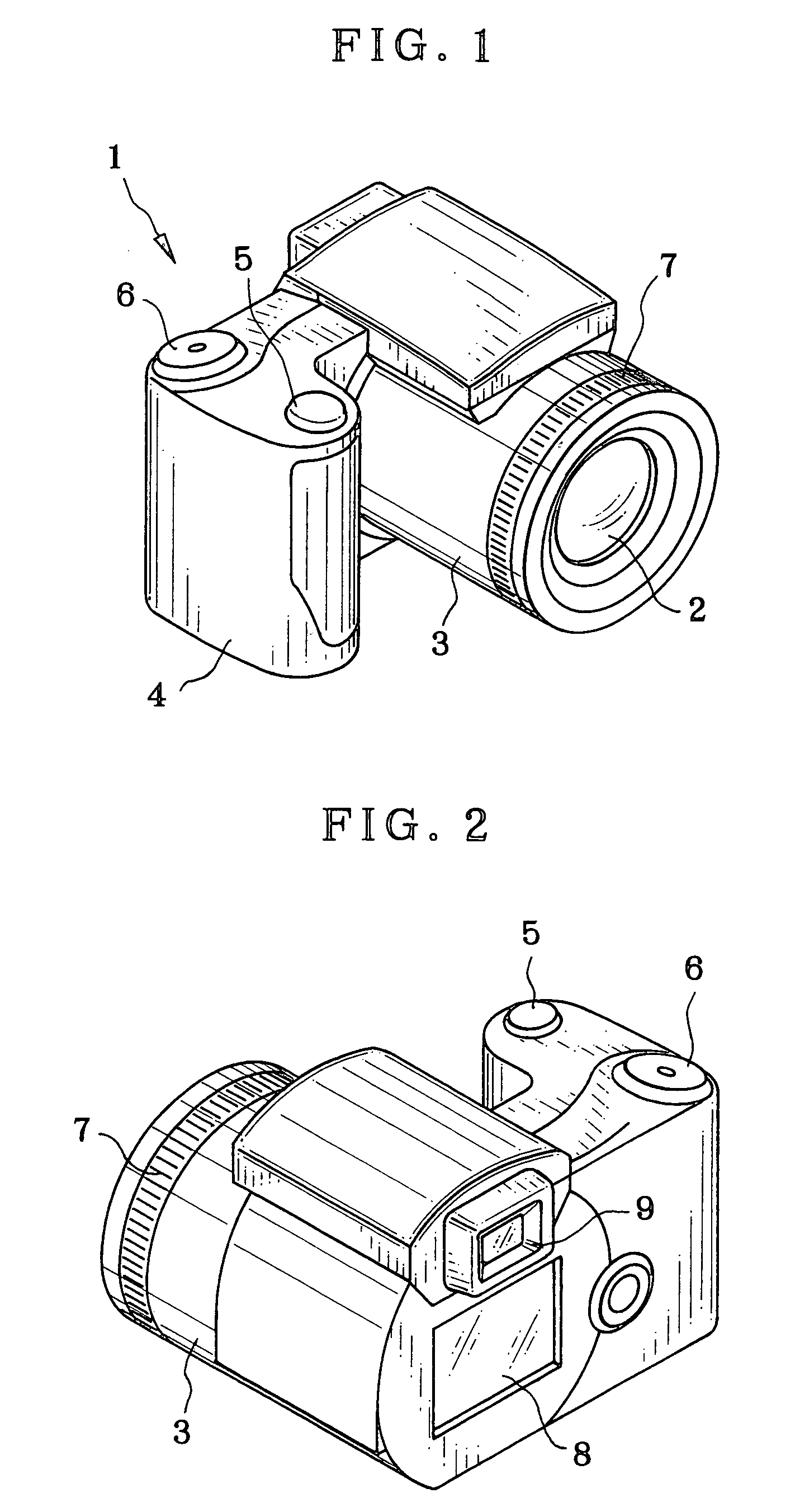 Manual focus device and autofocus camera