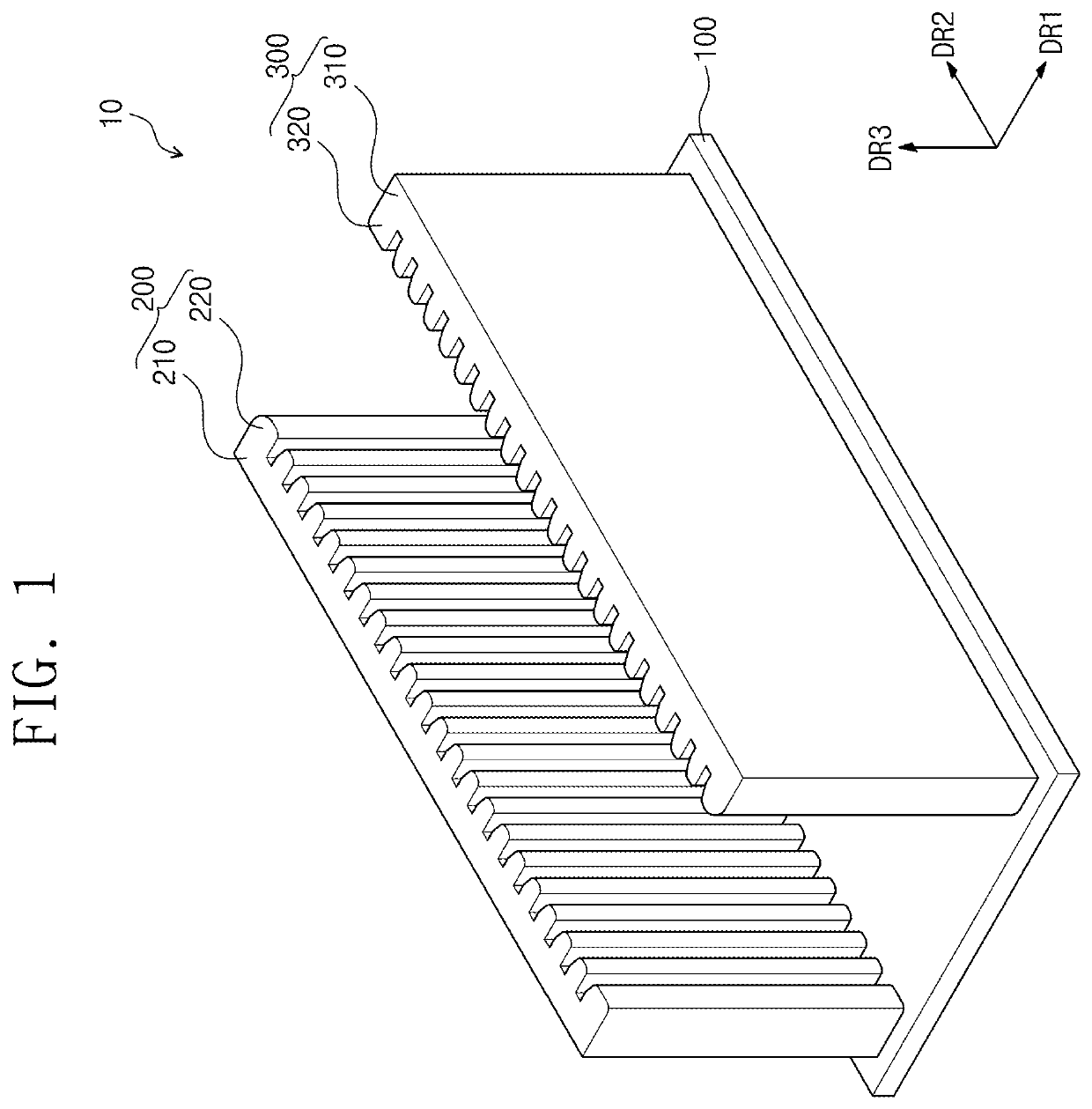 Cassette for substrates of display devices