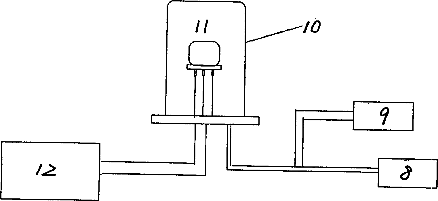 Prepn of oxygen-sensing sensor