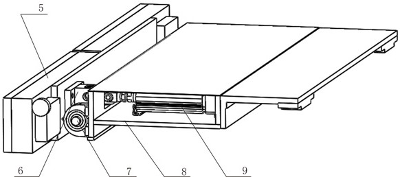 A container automatic unloading system