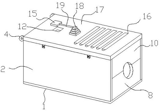 A device that is easy to install and has a monitoring operating state for motor equipment