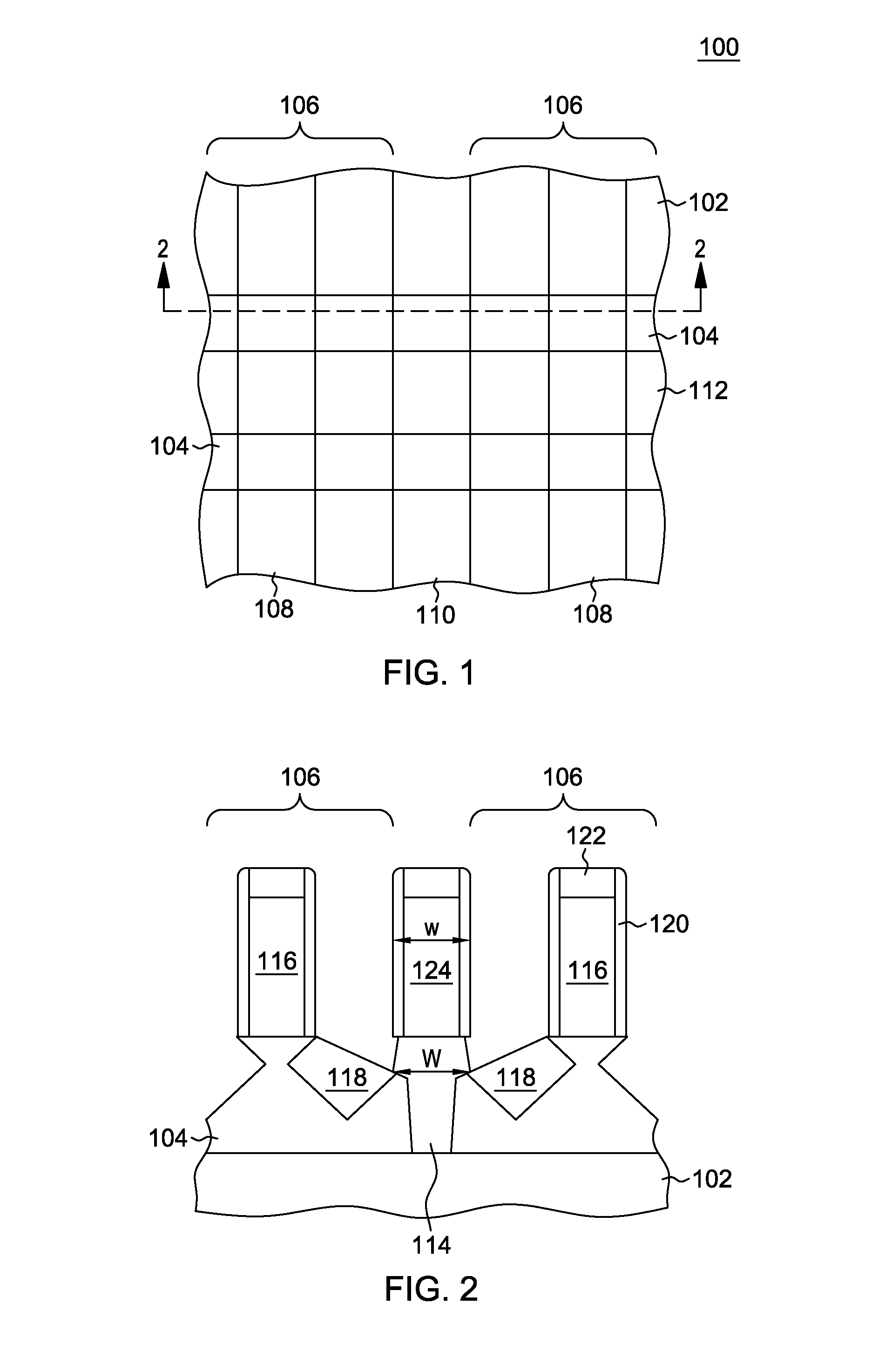 T-shaped fin isolation region and methods of fabrication