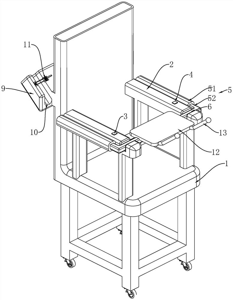 Nursing device for old person