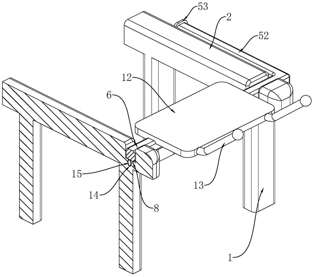 Nursing device for old person