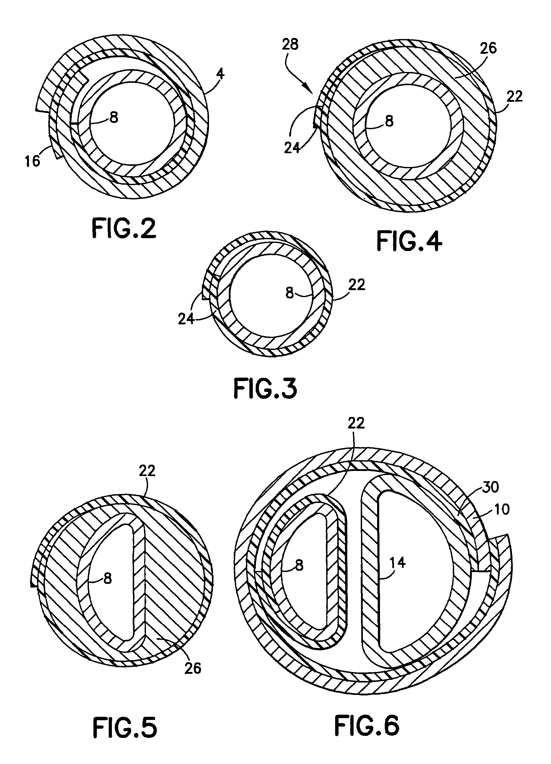 Device for forming partitioned film packages