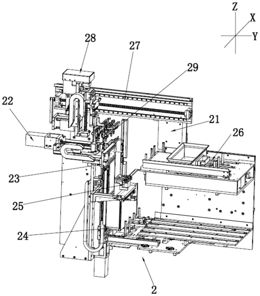 A kind of fully automatic planar ic crystal bonding machine and bonding method