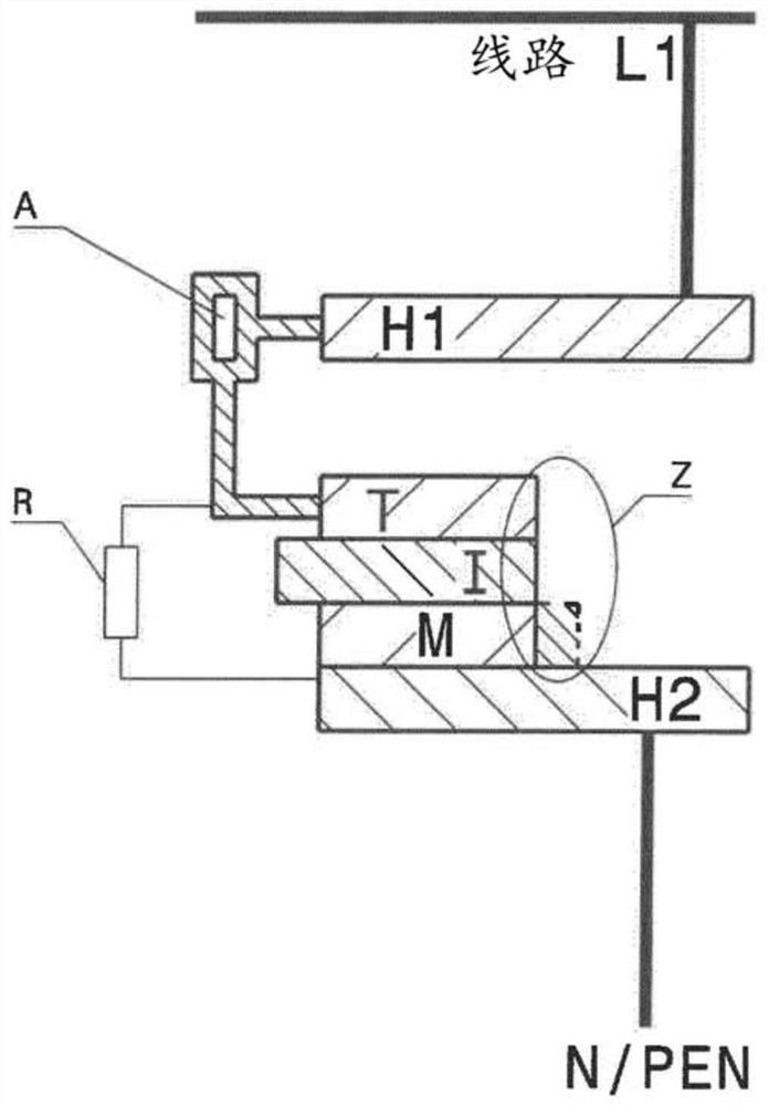 Arrangement for firing spark gaps