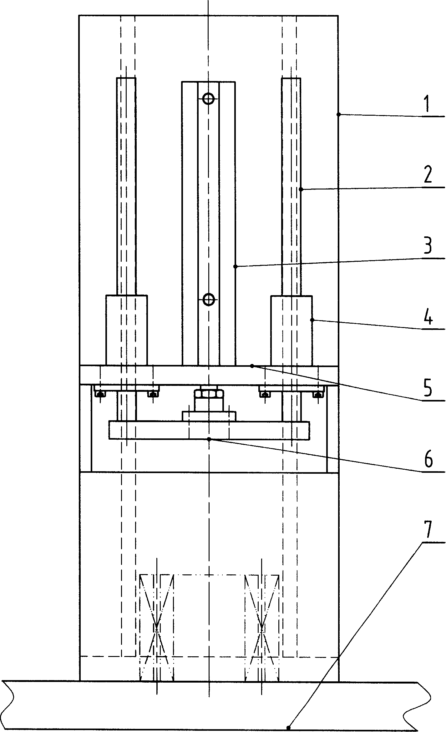 Stator stack thickness detector