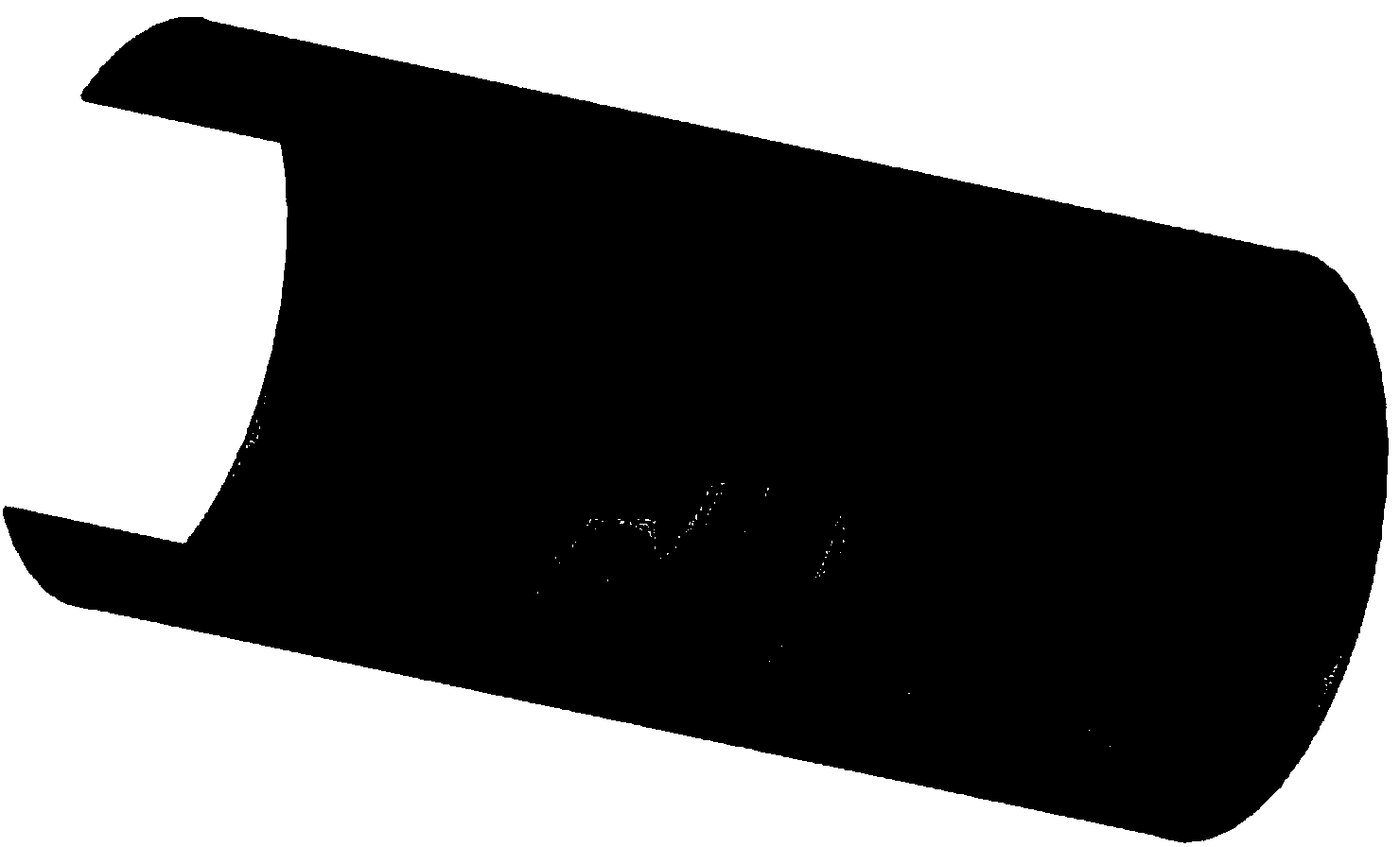 Throttling on-line natural gas light dydrocarbon separating device