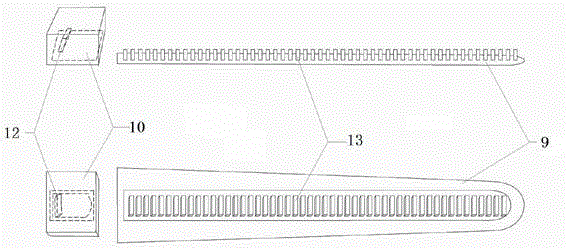 Shoe try-on sensing measuring instrument and measuring method thereof