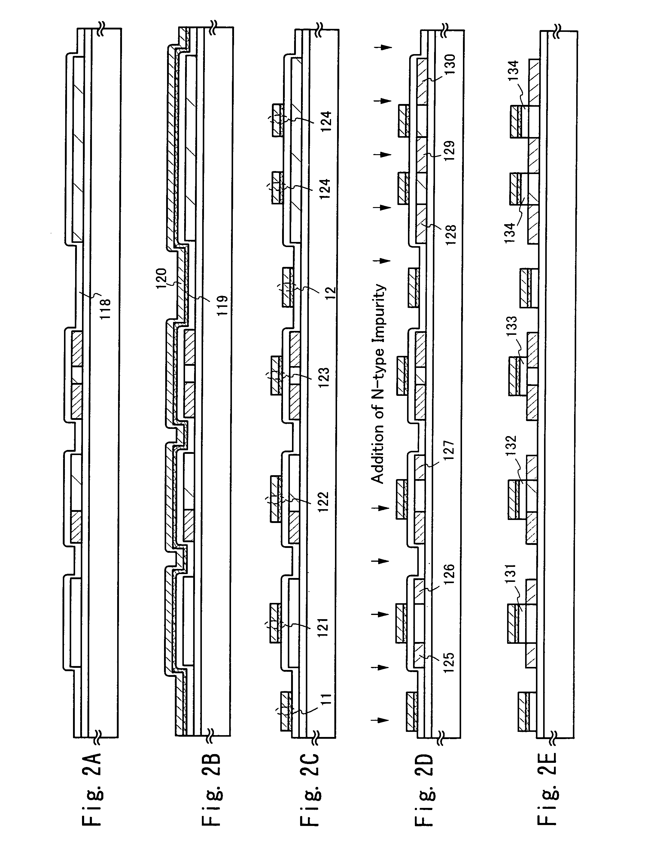 Semiconductor device having a gate wiring comprising laminated wirings