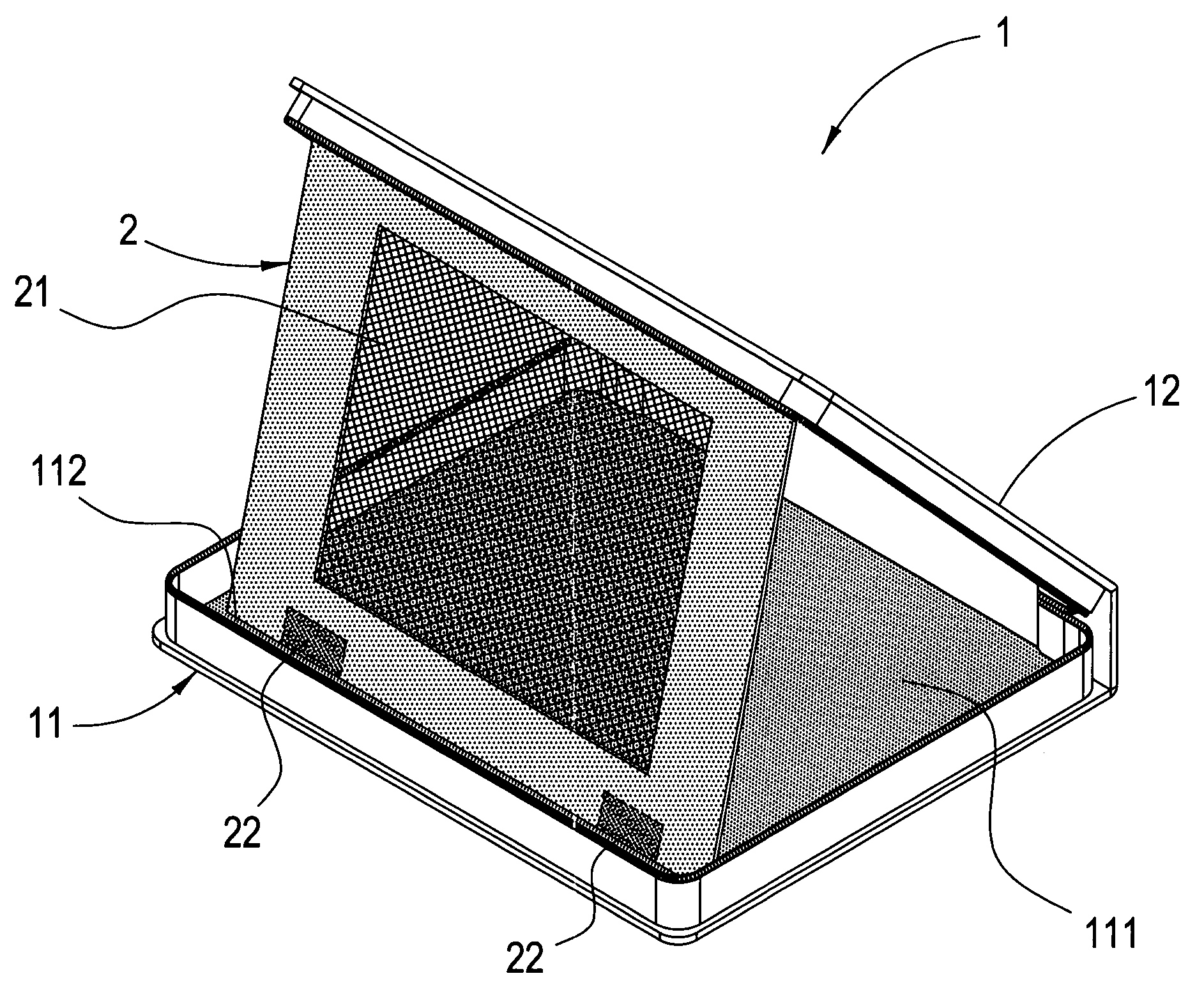 Protective sleeve structure for a portable electric product