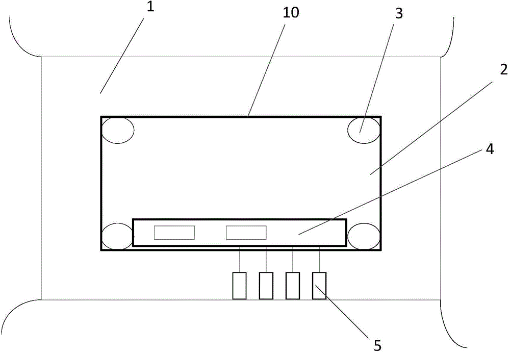 Sight glass device used for monitoring internal operation of mechanical case body