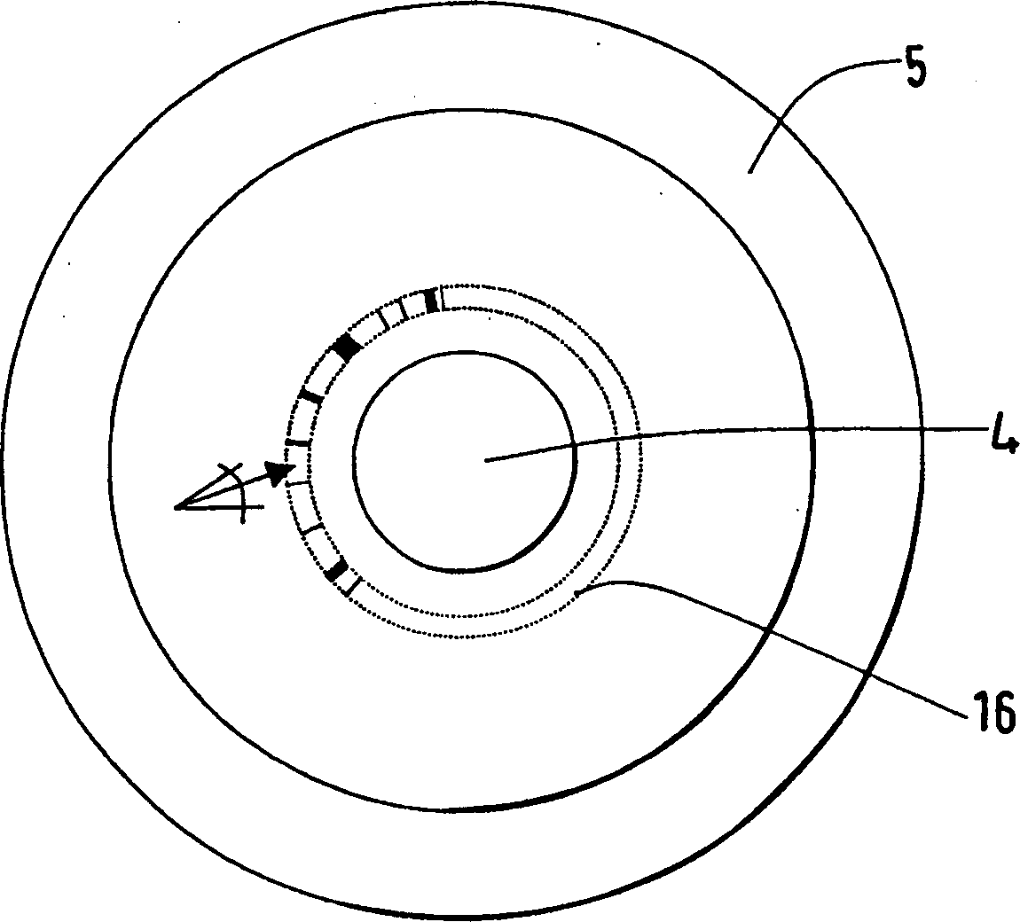 Replaceable machine component of spinning machine with identification marker and system for ensuring quality