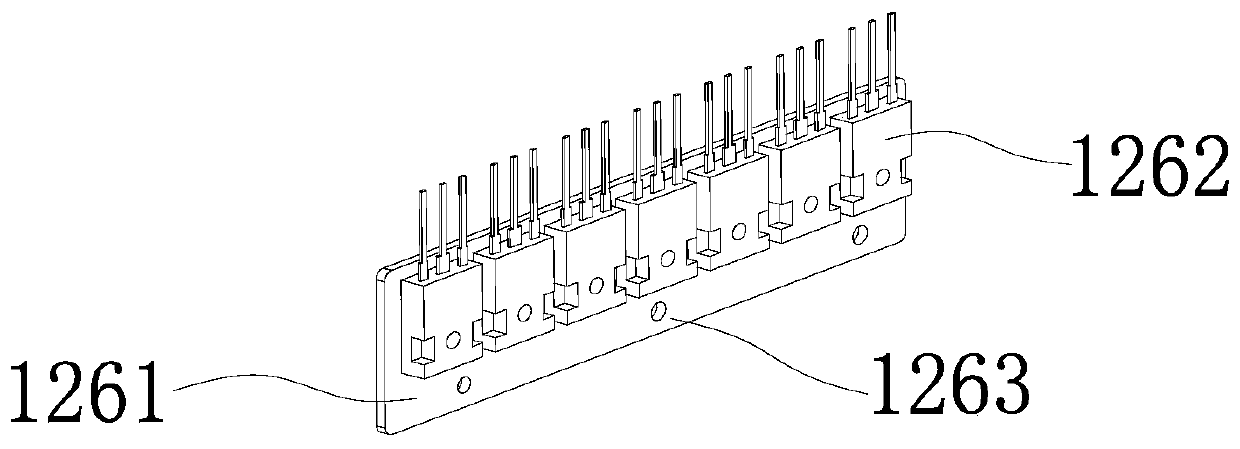 Structure of single-tube IGBT module frequency converter
