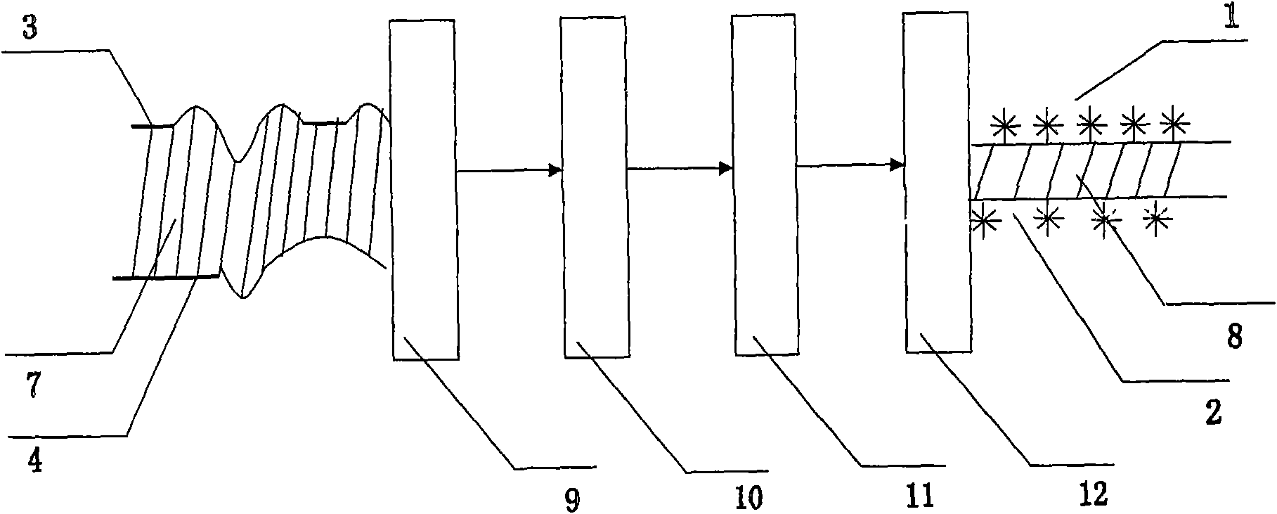 Method for machining hot-dipped galvanized steel sheet having two faces with different types of spangles