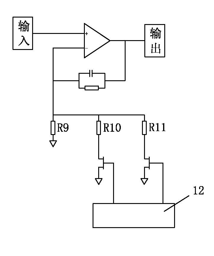 Anti-jamming circuit for myoelectricity evoked potential diagram instrument