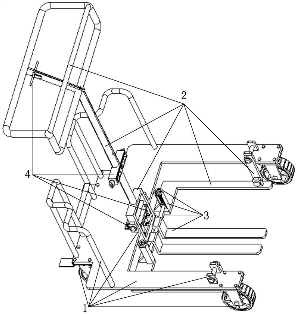 A high-efficiency transport vehicle and its key parameter optimization selection method