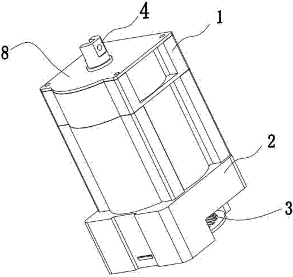 Venetian blind braking head