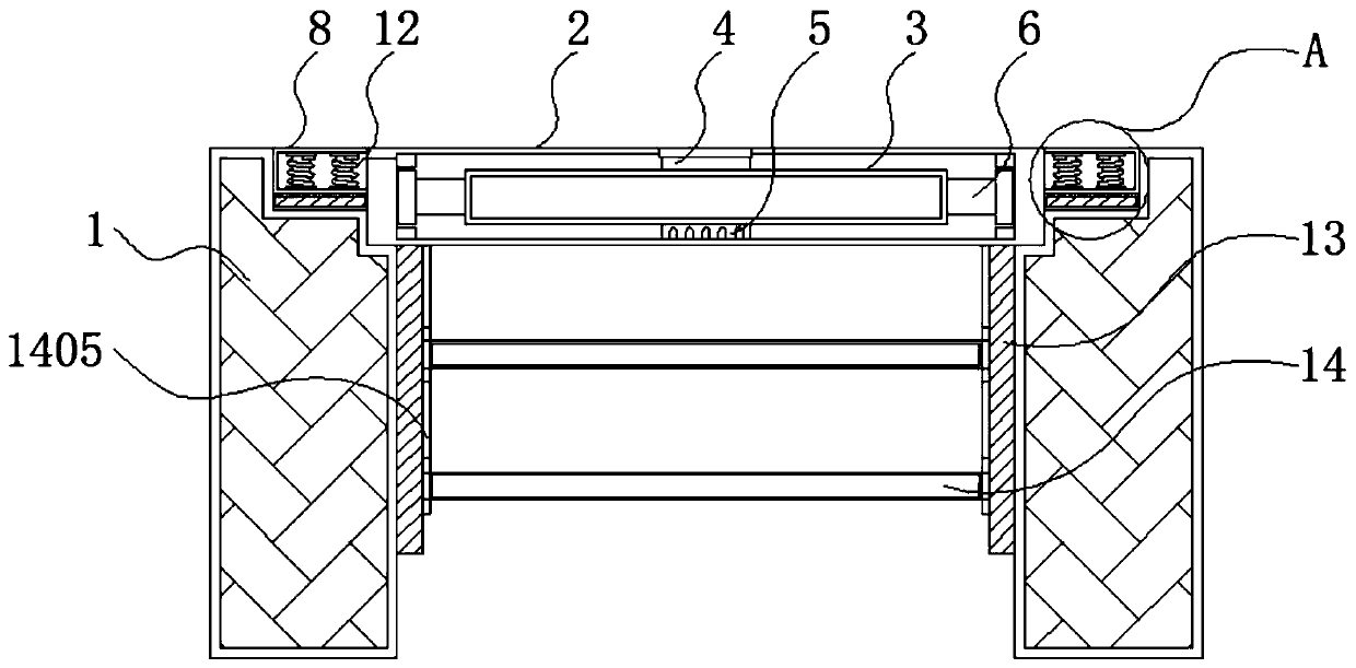 Fixed and reliable wellhead device for municipal engineering