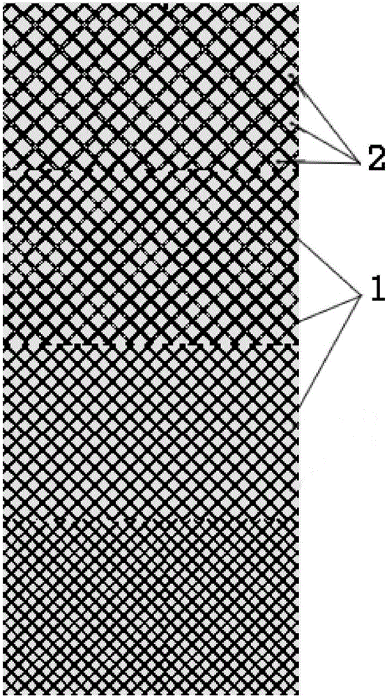 Gradient tungsten-copper composite and preparation method thereof