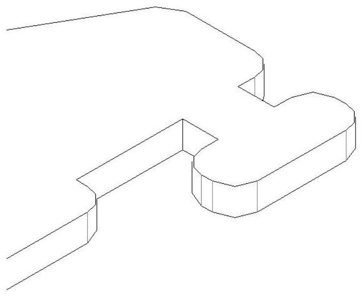 Supporting piece for fixing circuit board on multiple surfaces