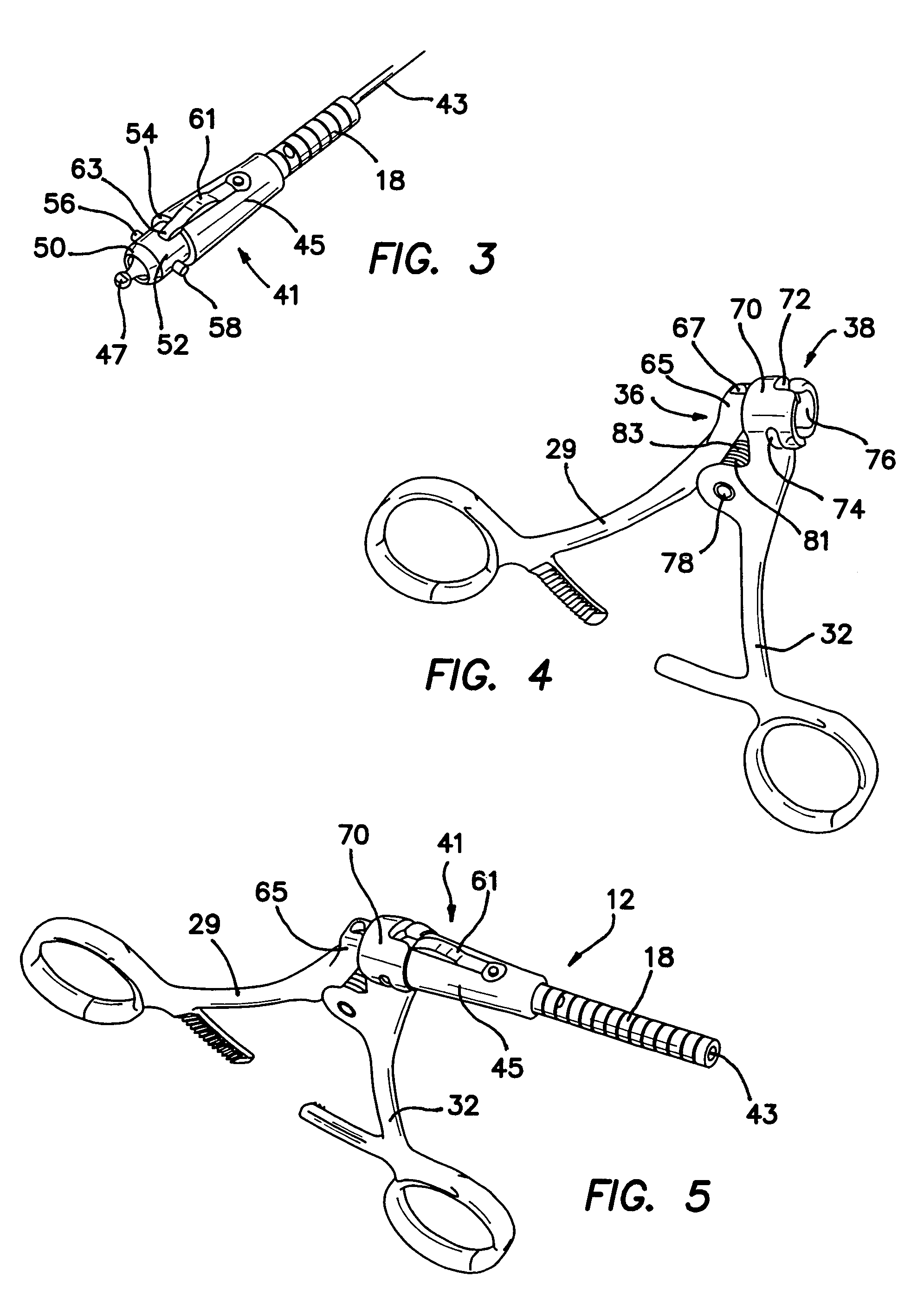 Surgical instrument with removable shaft apparatus and method