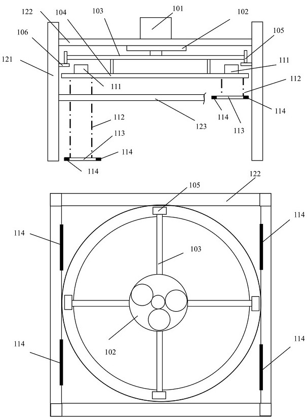 Rotary non-avoidance three-dimensional parking device