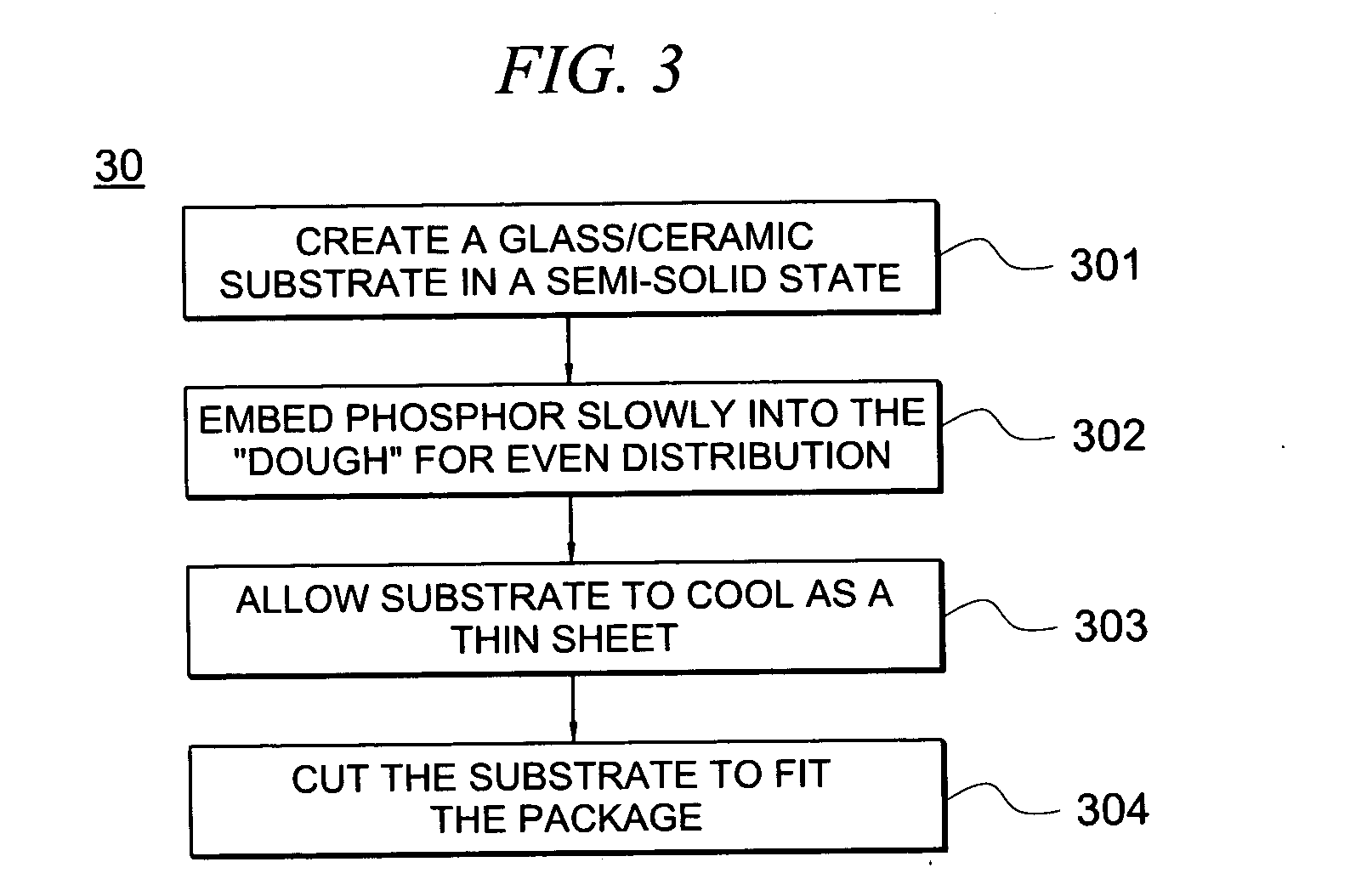 High light output lamps having a phosphor embedded glass/ceramic layer
