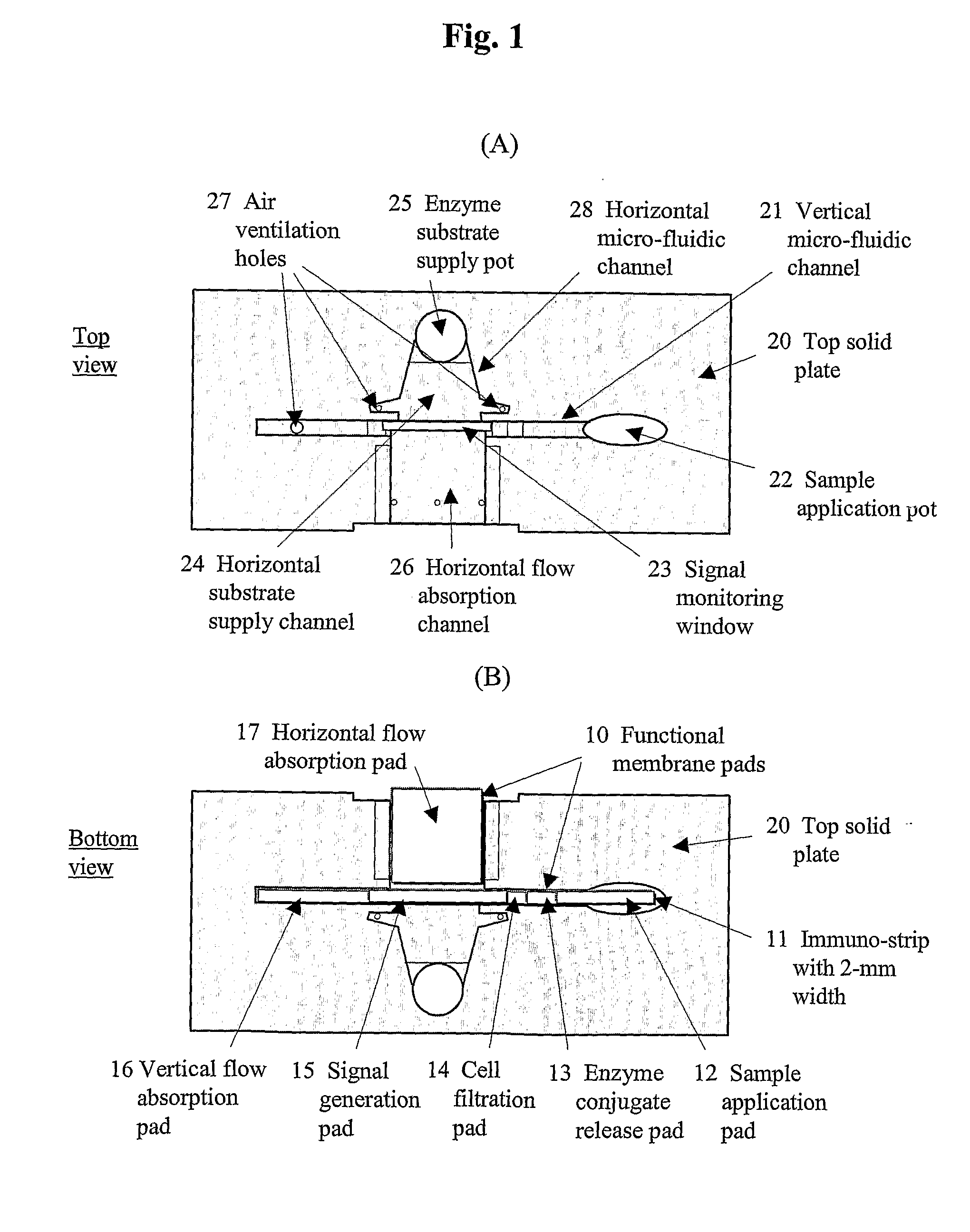 Lab-On-A-Chip For An On-The-Spot Analysis And Signal Detection Methods For The Same