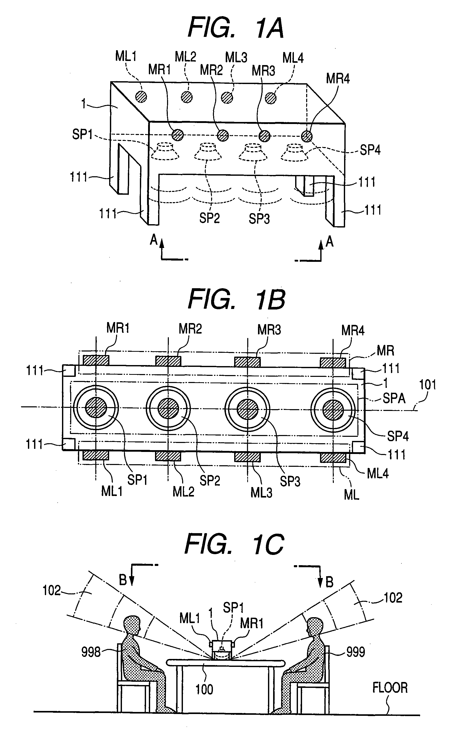 Remote conference apparatus and sound emitting/collecting apparatus