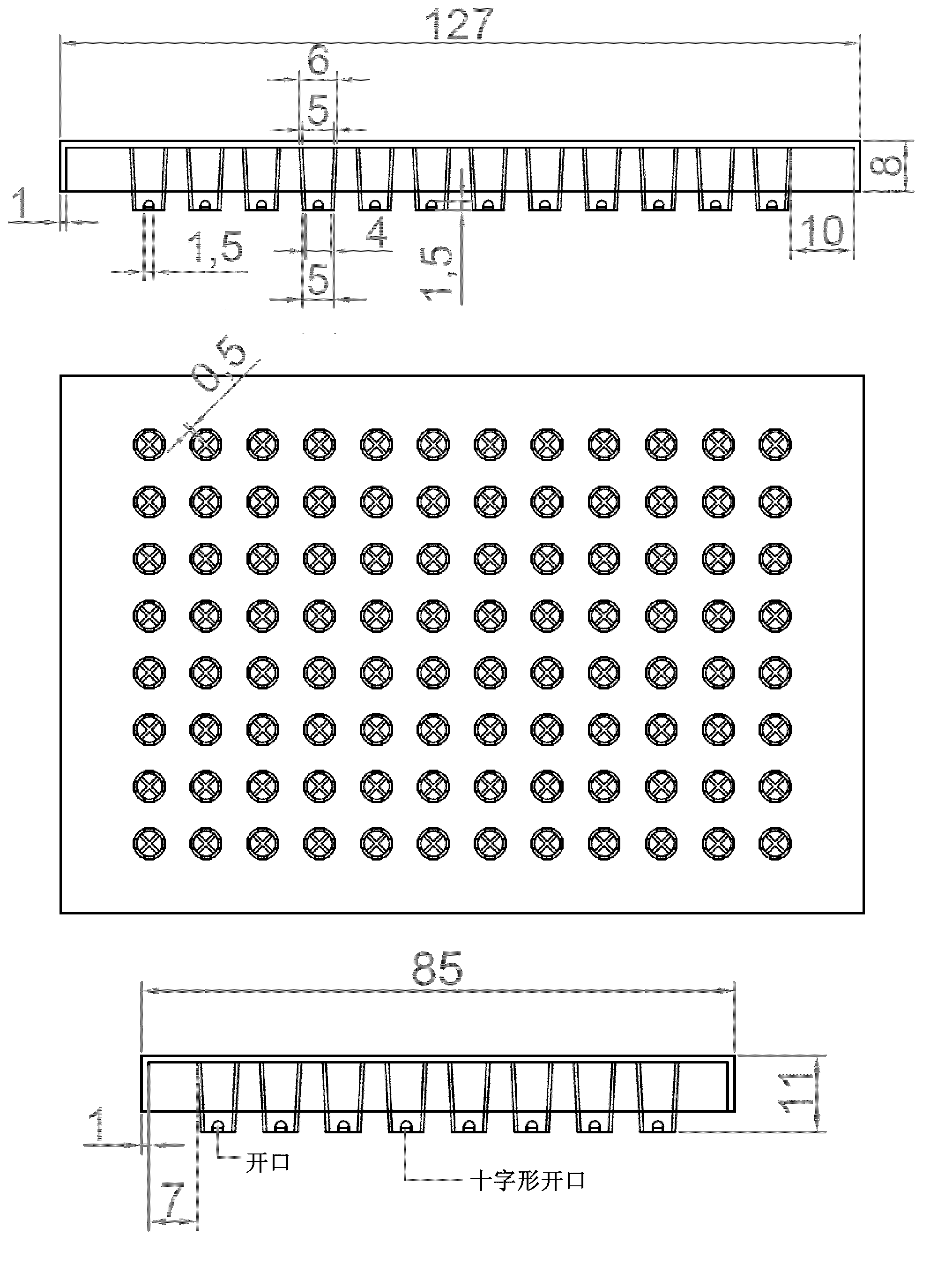 Microplate sampling adapter