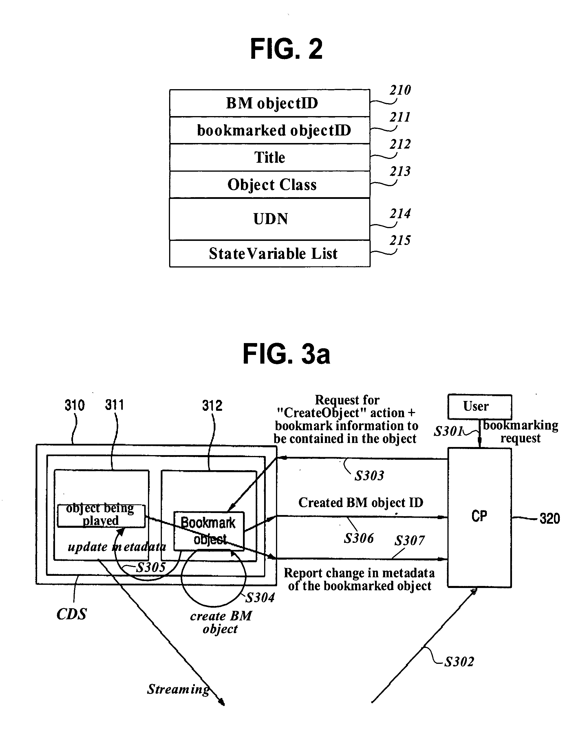 Method and apparatus for managing bookmark information for content stored in a networked media server