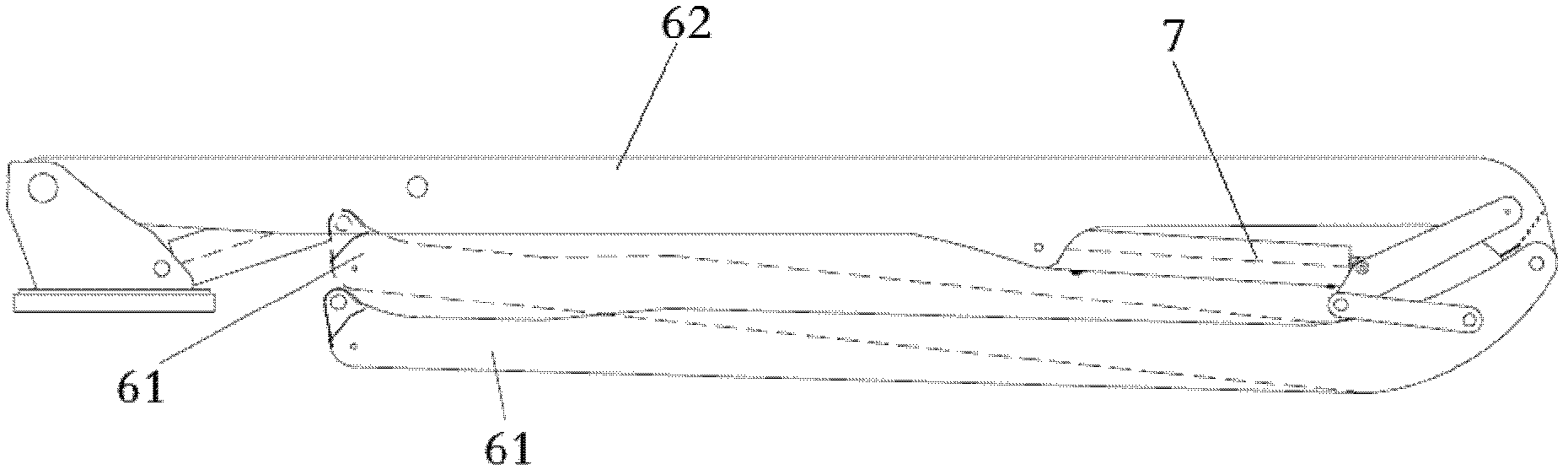 Locking hook assembly, folding arm support of engineering machine and concrete pumping equipment