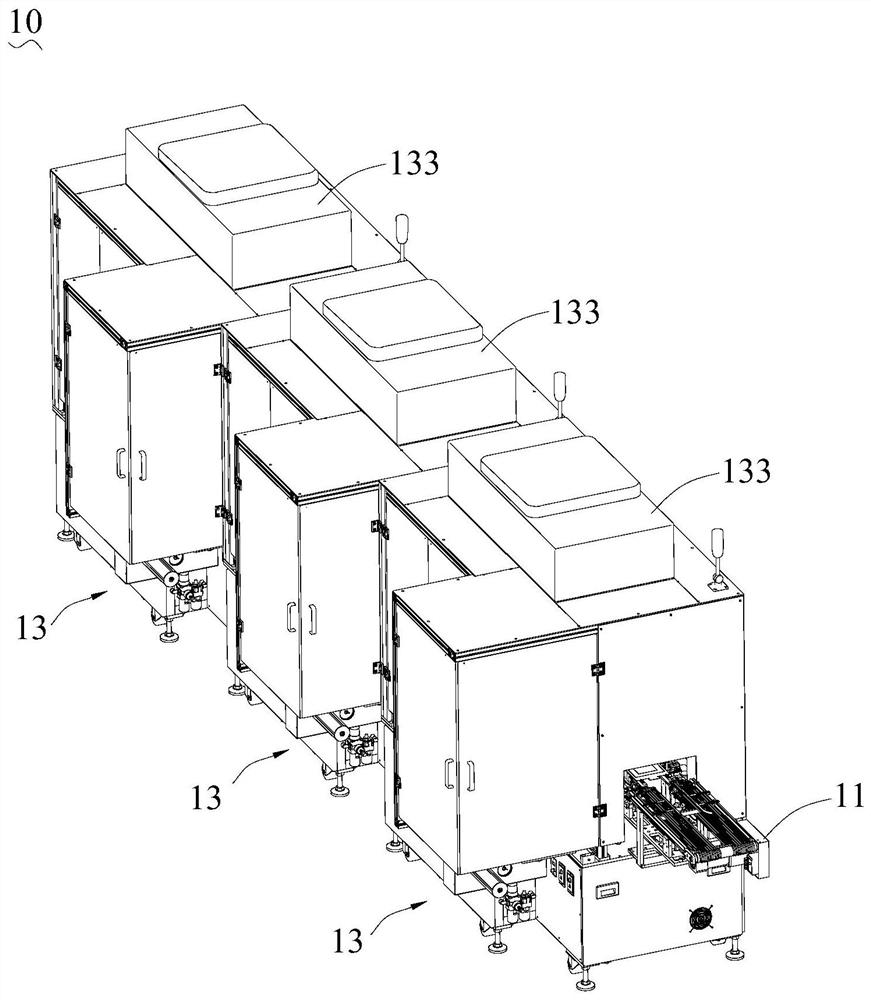 Edge film wrapping device and edge wrapping equipment