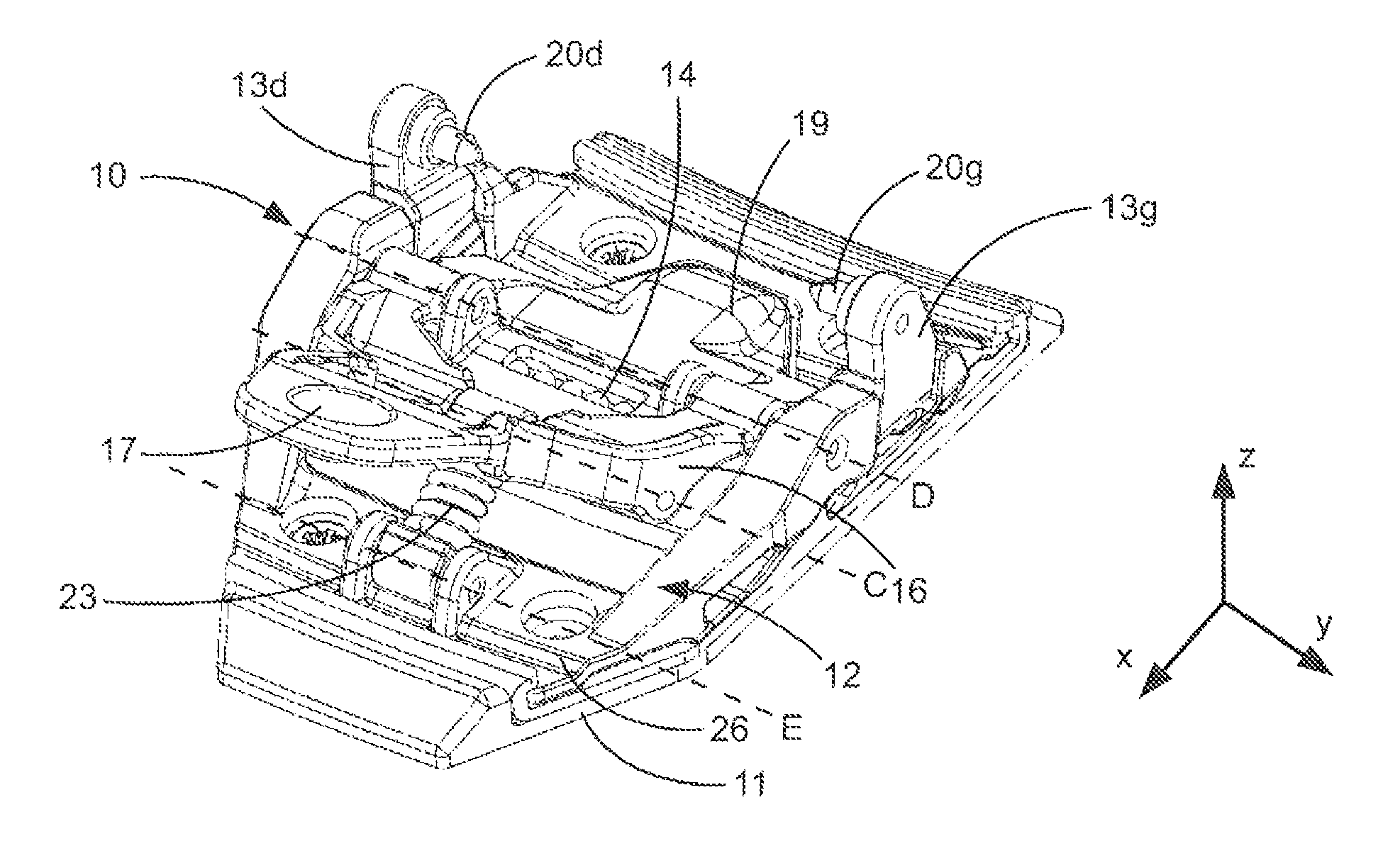 Toepiece which releases automatically as a result of twisting