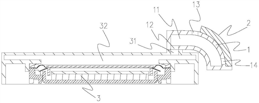 A sound pipe, a speaker assembly and a double-sided sound-emitting mobile phone