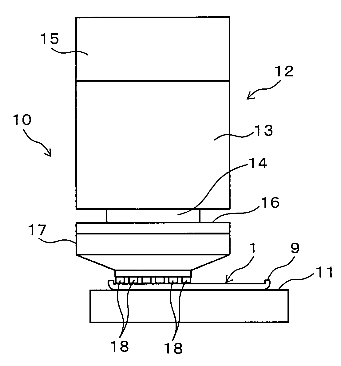Sensing mechanism for crystal orientation indication mark of semiconductor wafer