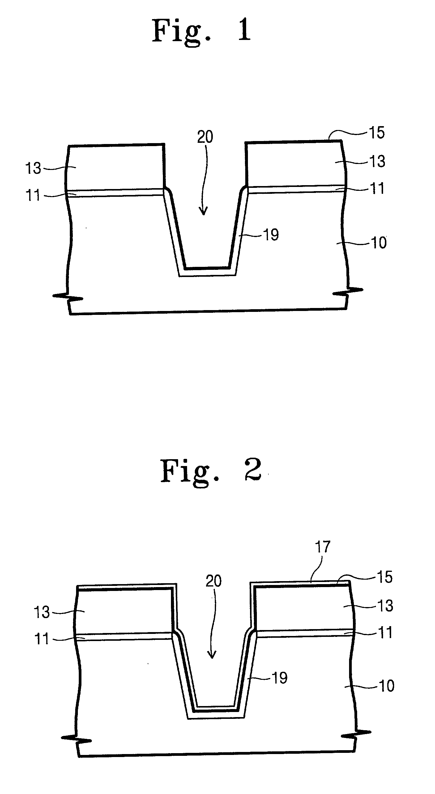 Semiconductor device having trench isolation layer and a method of forming the same