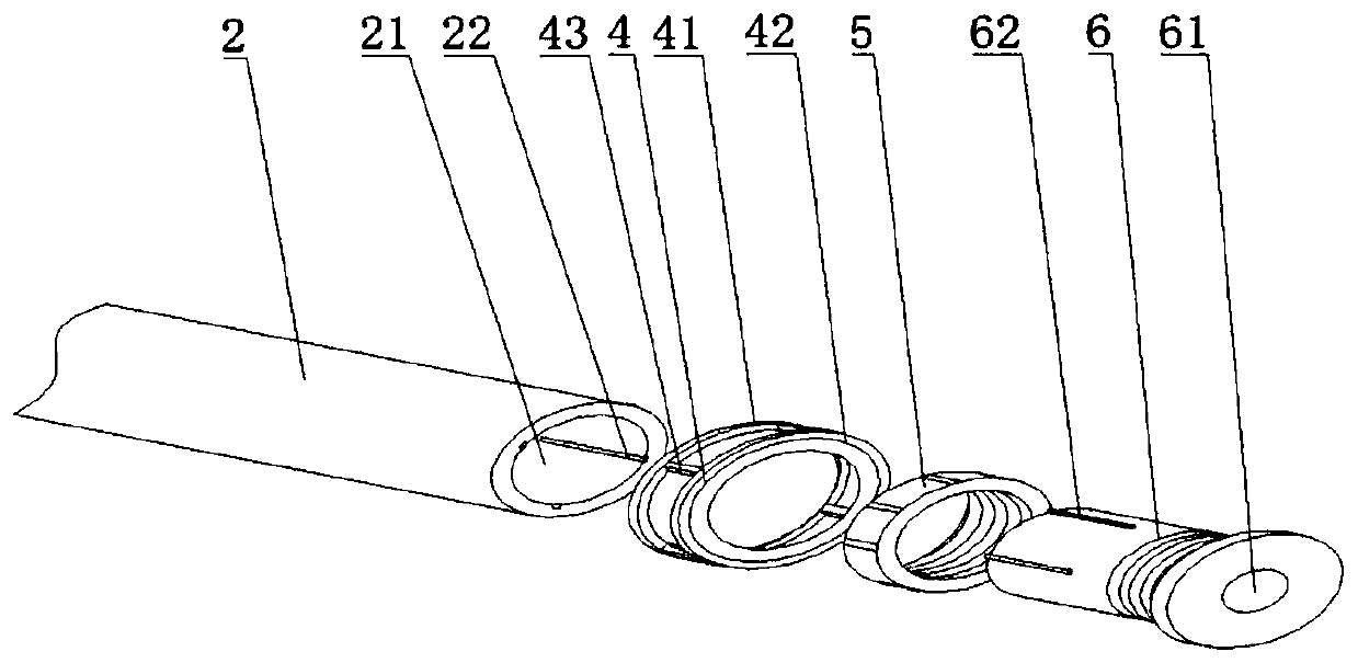 Optical fiber sensor embedded in prefabricated structure