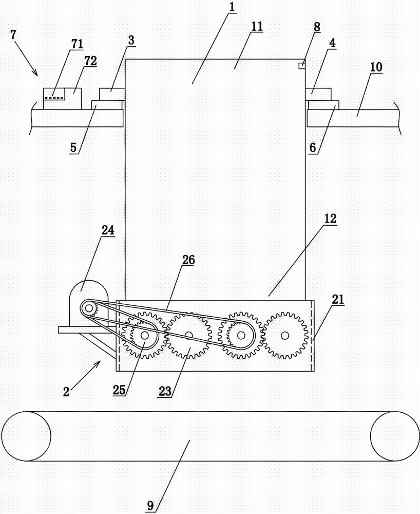 Method and equipment for automatically controlling the output of waste plastics