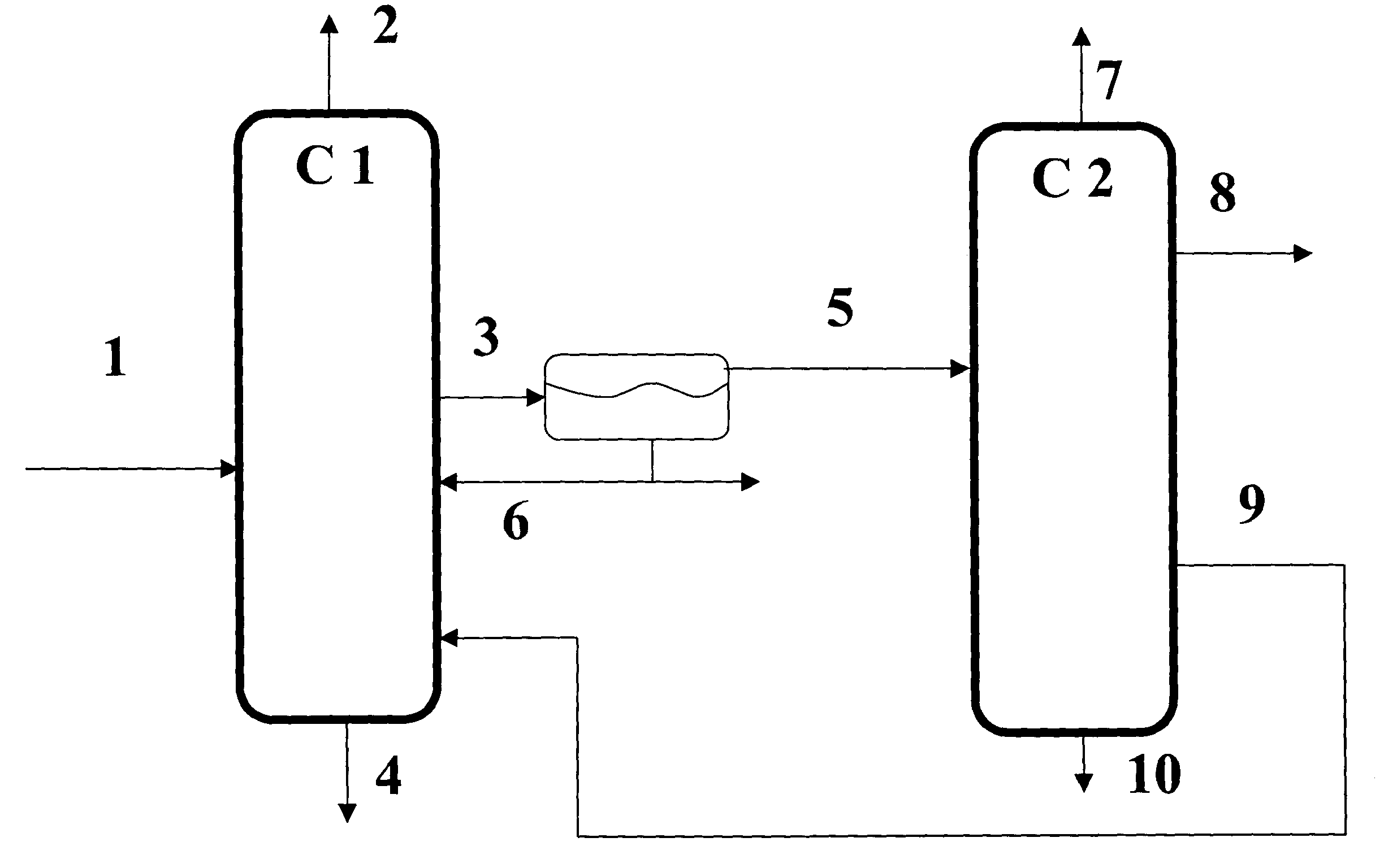 Continuous process for recovering acetone from a waste stream resulting from acetone purification