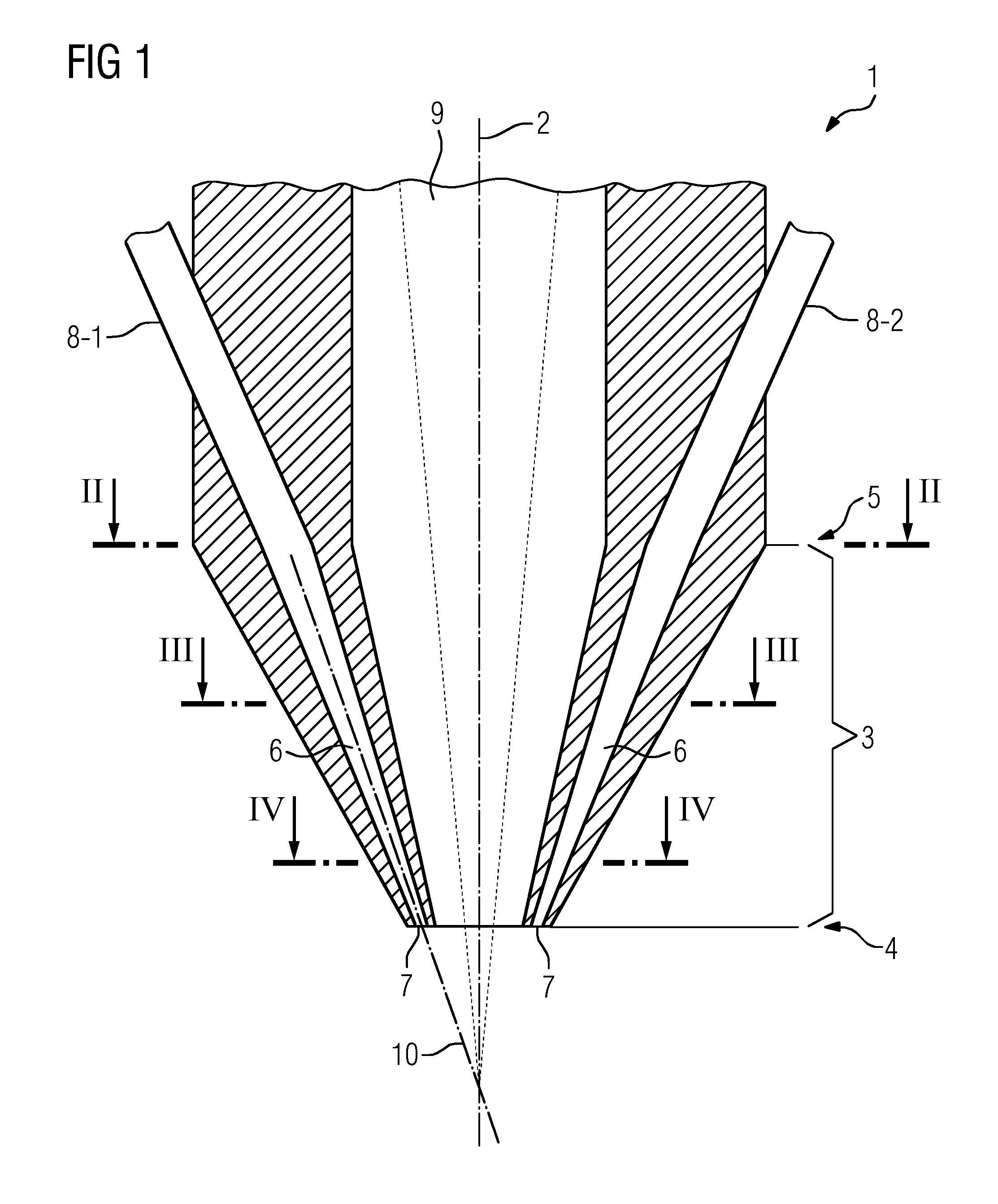 Powder nozzle for a laser powder welding device