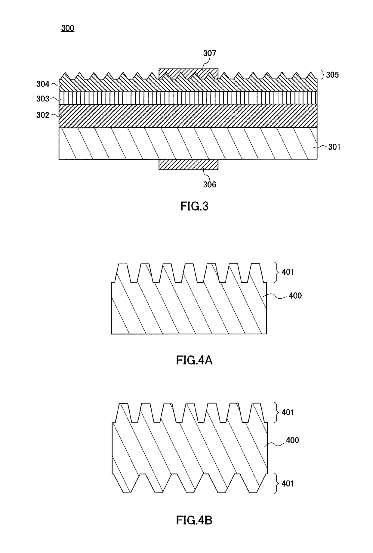 Optical substrate, semiconductor light-emitting element and method of manufacturing semiconductor light-emitting element